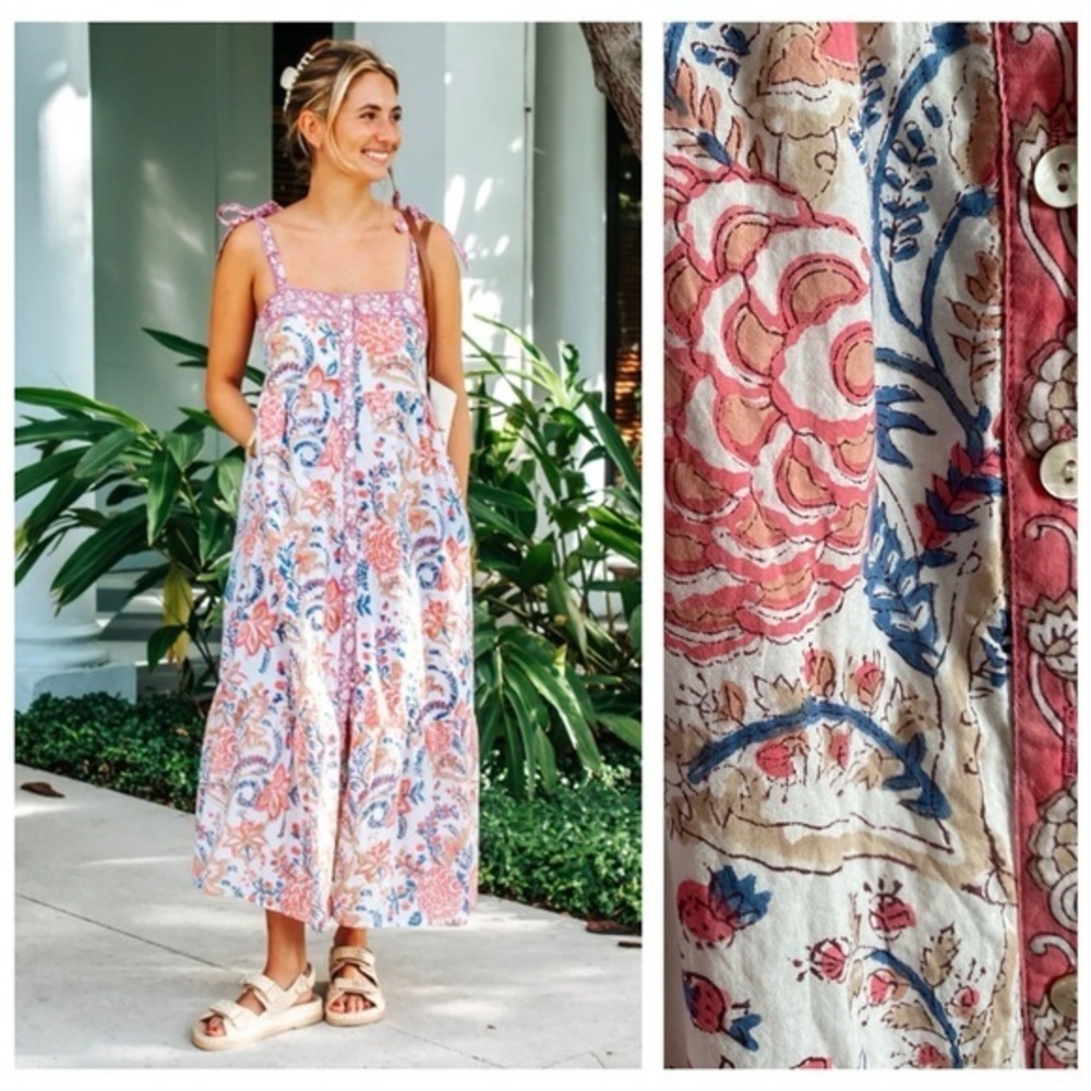 Perry Walker Collective The Julie 2 Midi Dress M L